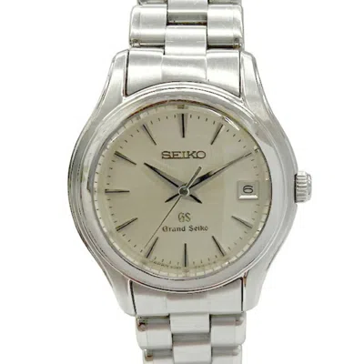 Pre-owned Grand Seiko Stainless Steel Wristwatch () In Multi