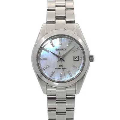 Pre-owned Grand Seiko Stainless Steel Wristwatch () In Multi