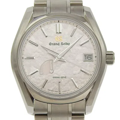 Pre-owned Grand Seiko Wristwatch () In Silver