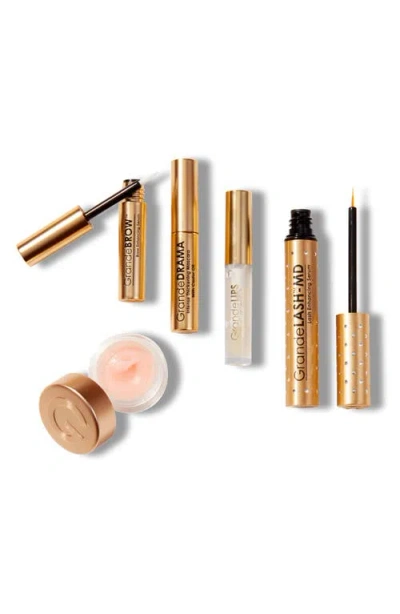 Grande Cosmetics 5 Steps To Fab Set (limited Edition) $126 Value In White