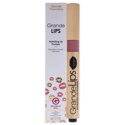 Grande Cosmetics Grandelips Hydrating Lip Plumper - Spicy Mauve By  For Women - 0.08 oz Lip Gloss In Purple