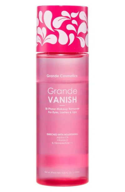 Grande Cosmetics Grandevanish Bi-phase Makeup Remover For Eyes, Lashes & Lips In Pink