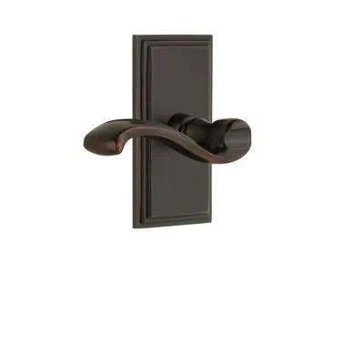 Grandeur Carré Plate Double Dummy With Portofino Lever In Timeless Bronze