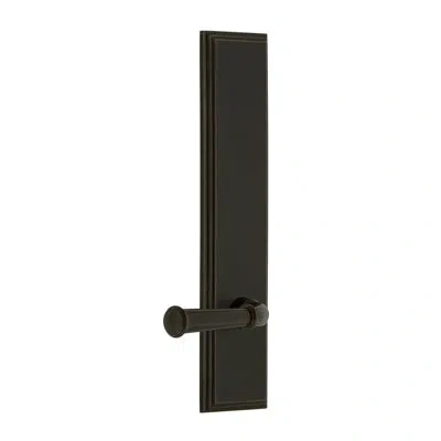 Grandeur Carré Tall Plate Double Dummy With Georgetown Lever In Timeless Bronze