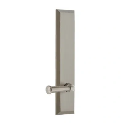 Grandeur Fifth Avenue Tall Plate Double Dummy With Georgetown Lever In Bright Chrome