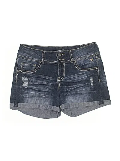 Pre-owned Grane Denim Shorts In Blue
