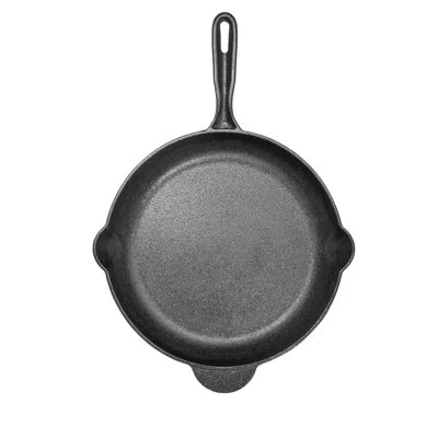 Granitestone 10.25'' Cast Iron Pre Seasoned Skillet In Black