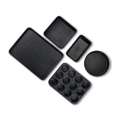Granitestone 5-pc. Non-stick Bakeware Set In Black