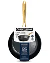 Granitestone Charleston Collection Hammered 12in Aluminum Nonstick Fry Pan