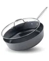 Granitestone Charleston Collection Hammered 15pc Nonstick Cookware Set With  Utensils