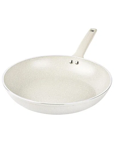 Granitestone Desert 10in Nonstick Fry Pan With Stay Cool Handles In White