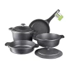Granitestone Diamond 6-pc. Non-stick Cookware Set In Black