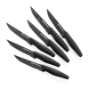 Granitestone Nutriblade 6-pc. Steak Knife Set In Black