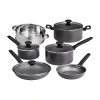 Granitestone Pro Premier Hard Anodized 10-pc. Cookware Set In Black