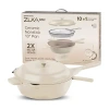 Granitestone Zuka Everyday Multi-functional 10" Pan Cooking System In White
