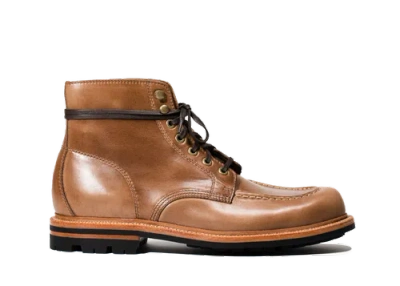 Grant Stone Brass Boot In Brown