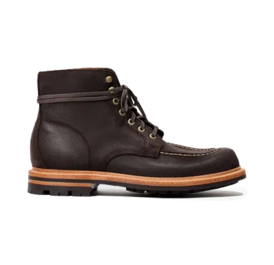 Grant Stone Brass Boot In Brown