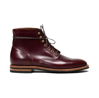 Grant Stone Diesel Boot In Burgundy