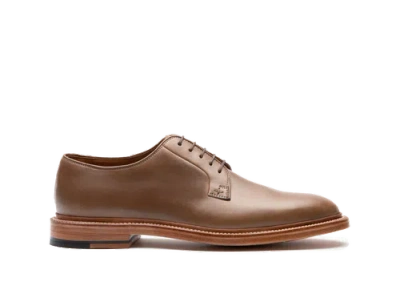 Grant Stone Plain Toe Shoe In Brown