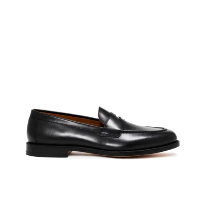 Grant Stone Traveler Penny Loafer In Black