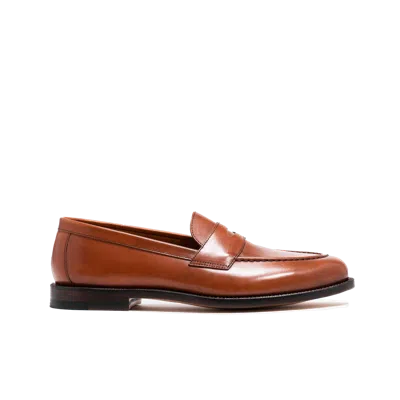 Grant Stone Traveler Penny Loafer In Brown