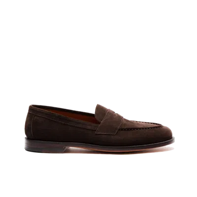 Grant Stone Traveler Penny Loafer In Brown