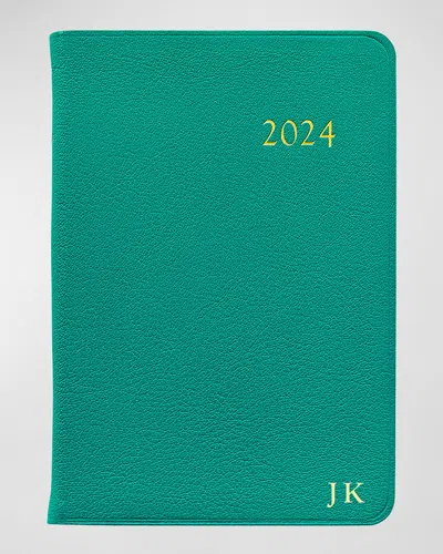 Graphic Image 2024 Daily Journal - Personalized In Green