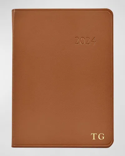 Graphic Image 2024 Notebook - Personalized In Brown