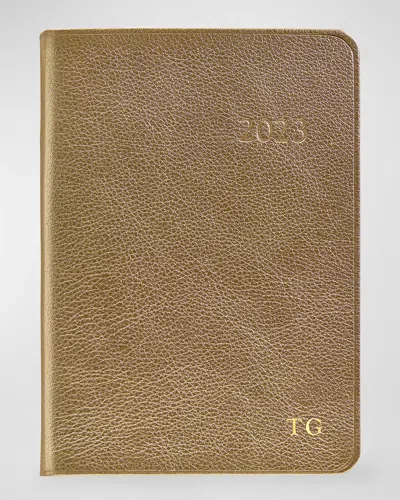 Graphic Image 2024 Notebook - Personalized In Gold