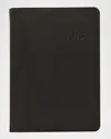 Graphic Image 2025 Leather Notebook In Black