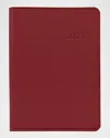 Graphic Image 2025 Leather Notebook In Red