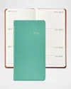 Graphic Image 2026 6" Leather Pocket Datebook In Green