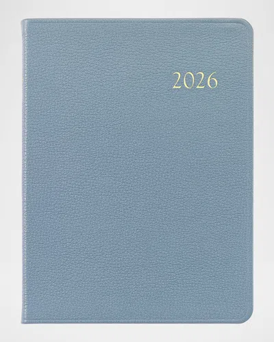 GRAPHIC IMAGE 2026 LEATHER DESK DIARY