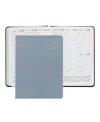 Graphic Image 2026 Pebble Leather Desk Diary In Blue