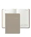 Graphic Image 2026 Pebble Leather Weekly Notebook In Neutral
