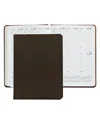 Graphic Image 2026 Traditional Leather Desk Diary In Brown