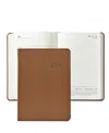 Graphic Image 2026 Traditional Leather Weekly Notebook In Brown
