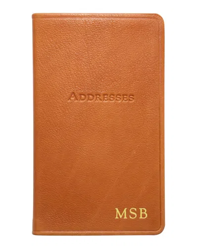 Graphic Image 5" Pocket Address Book In Orange