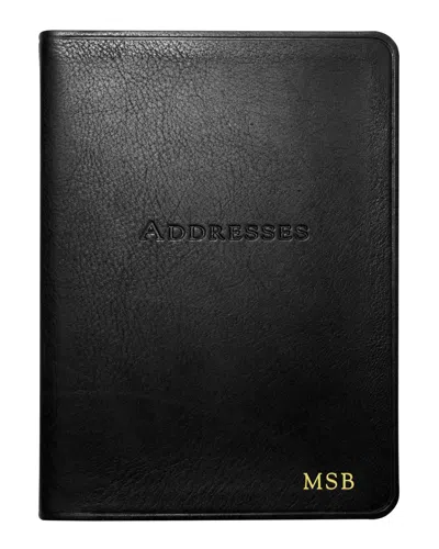 Graphic Image 7" Desk Address Book In Black