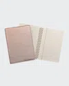 Graphic Image 7" Wire-o Notebook In Rosegold