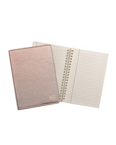 Graphic Image 7" Wire-o Notebook In Rosegold
