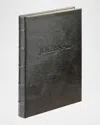 Graphic Image 9" Leather Hardcover Journal In Black