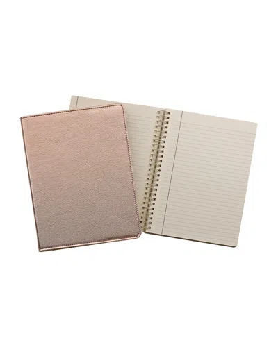 Graphic Image 9" Wire-o Notebook In Pink