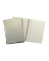 Graphic Image 9" Wire-o Notebook In Whitegold