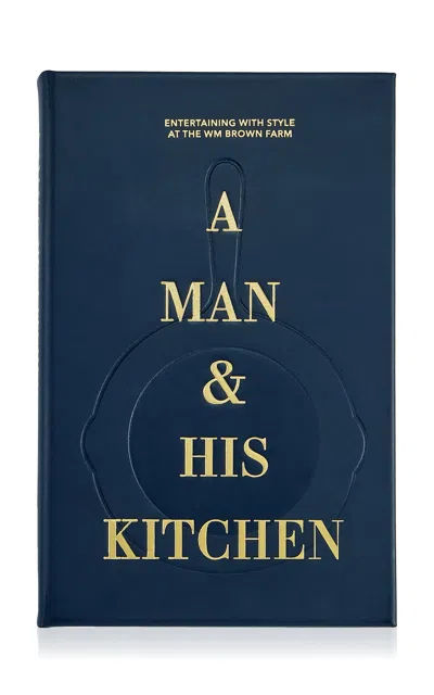 Graphic Image A Man & His Kitchen In Navy
