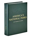 Graphic Image America's National Parks Leather Bound Book In Green