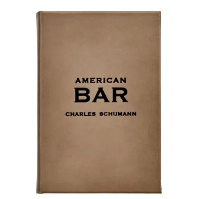Graphic Image American Bar Leather Bound Book