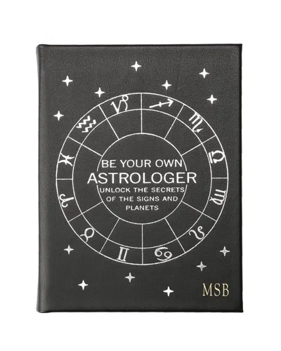 Graphic Image Be Your Own Astrologer Book, Personalized In Black