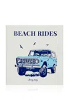 Graphic Image Beach Rides In White