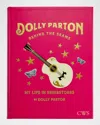 Graphic Image Behind The Seams: My Life In Rhinestones Leather-bound Book By Dolly Parton, Personalized In Pink